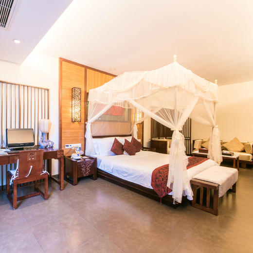 【唐宫贵妃庭院私家温泉池大床套房】 皇家SPA酒店（贵妃汤1/2/5/6/3/8号）网红汉服体验 商品图7