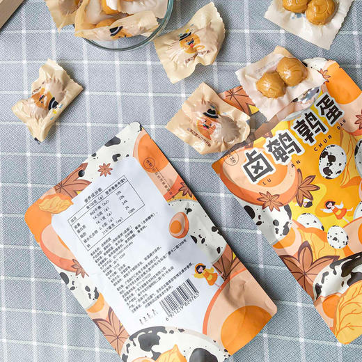 ·卤鹌鹑蛋 卤香味正 Q弹爽滑  大人小孩都爱吃 商品图4