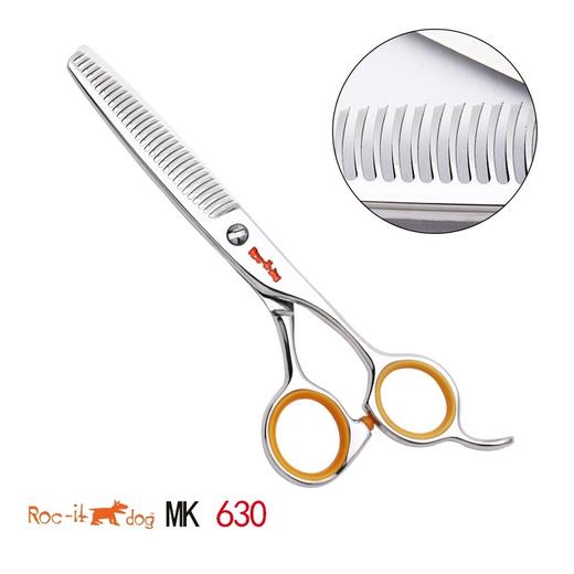 台湾锋狗牙剪MK-630 鹿角无痕 美发剪刀调量剪 综合打薄剪 下发量20-25% 商品图0