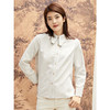 Famecoco范可儿衬衫上衣女秋冬设计感长袖法式气质衬衣F208BA016 商品缩略图3
