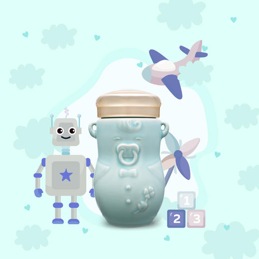 牛来运转随身杯  370ml单层 商品图2