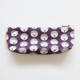 HUJI祤集笔袋插画小刺猬