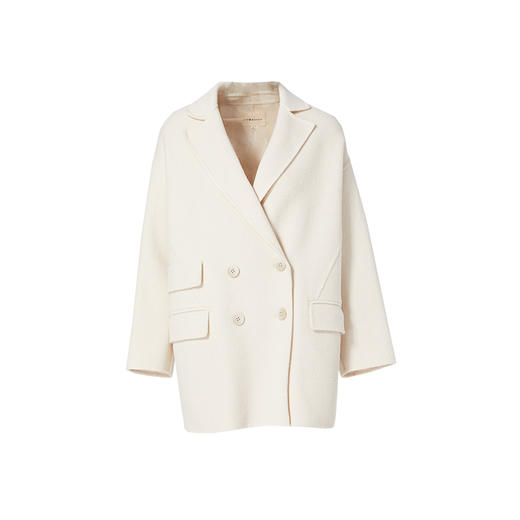 Famecoco范可儿双面呢大衣气质毛呢外套F208AC113 商品图4