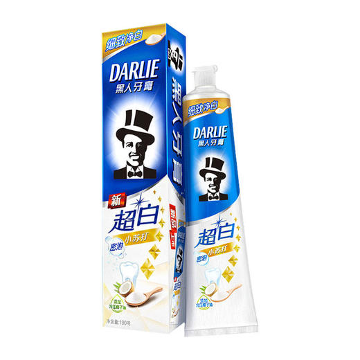 190g黑人超白小苏打牙膏 商品图0