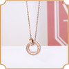 新品包邮罗马数字钻石吊坠项链锁骨欧美日韩纪念女友老婆情人礼物 商品缩略图2