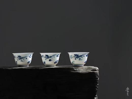 学古青花飞马杯（一套六杯） 商品图3
