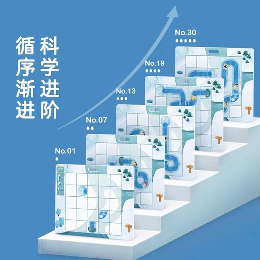 【锻炼孩子的逻辑推理能力、空间想象力】TOI逻辑思维训练图益儿童逻辑思维训练益智启蒙早教亲子互动幼儿园宝宝桌面游戏早教玩具3-4-5-6岁玩具 商品图2