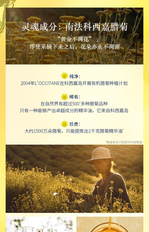 【欧舒丹】B1F腊菊活颜紧致精华眼霜15ML 商品图3