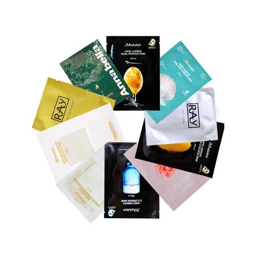 JMSOLUTION/RAY/安娜贝拉 玫瑰珍珠蚕丝急救海藻 面膜组合 10片【JPY带授权招加盟代理 商品图0