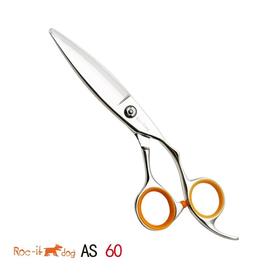 台湾锋狗剪刀AS60 专业理发美发剪刀柳叶剪滑刀胖胖剪刀6寸剪刀