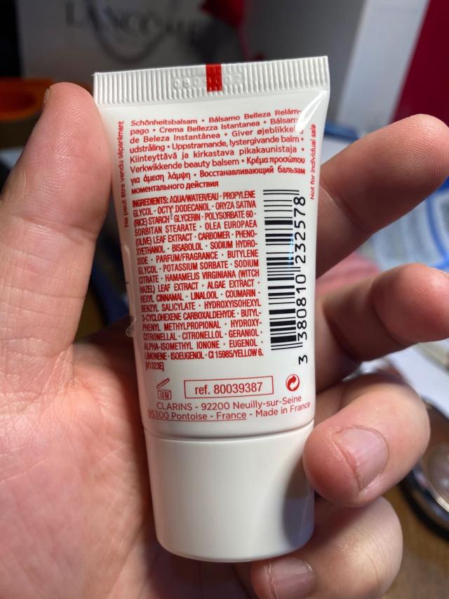 娇韵诗clarins晶莹美颜霜beautyflashbalm15ml1019014