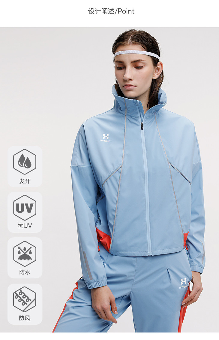 hotsuit后秀女子暴汗外套