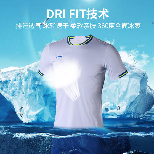 【3套以上，每满200减20】小李子:专柜正品李宁足球运动青少光板组队印制球衣训练服比赛服 商品图3