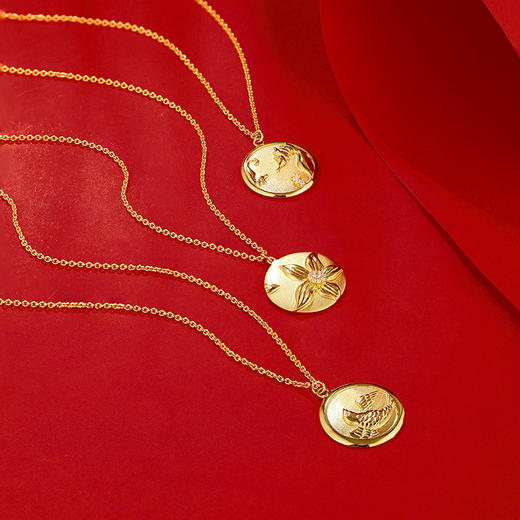 【宫里项链】海错图硬币款项链 商品图1