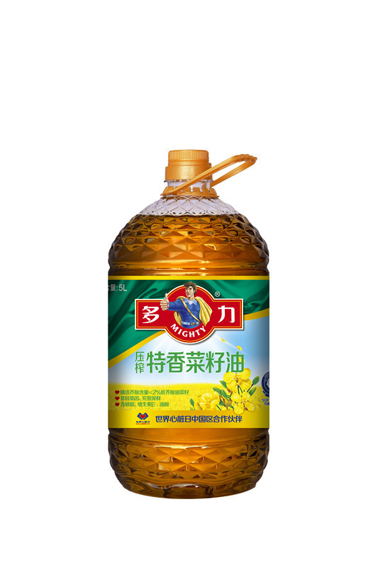 多力特香压榨菜籽油5l