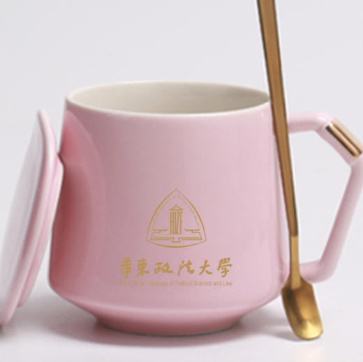 新款马克杯（配盖子和调羹） 商品图2