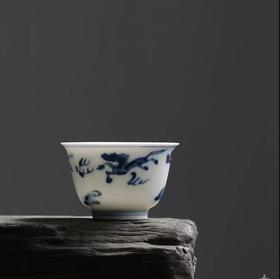 学古青花飞马杯（一套六杯）