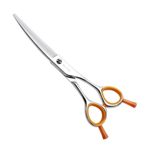 台湾锋狗剪刀SR-60C 专业美发剪刀理发剪刀弯刀翘剪纹理修饰剪刀 商品图4