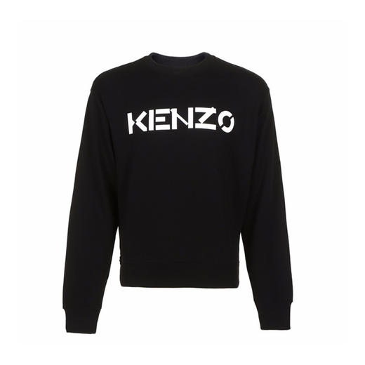 KENZO 高田贤三 新款 男士字母卫衣 黑色 FA65 SW000 4MD 99 商品图0