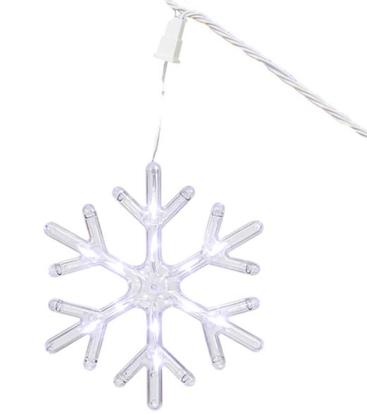圣诞装饰灯雪花LED Snowflake Light String 18ft (5.4m) #627769JPY带授权招加盟代理 商品图2