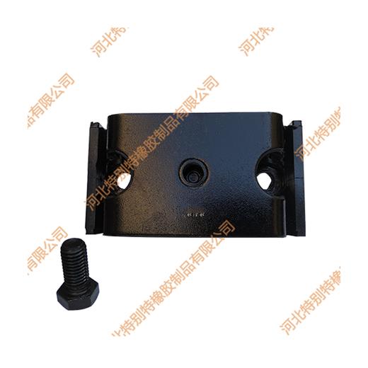 欧曼天然气发动机前支架/欧曼发动机前胶垫/欧曼发动机前机爪垫/欧曼发动机前机脚胶 商品图0