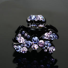 上海旗袍厂LBE-dz210小号抓夹 水钻刘海顶夹 韩版发卡简约头饰品发抓