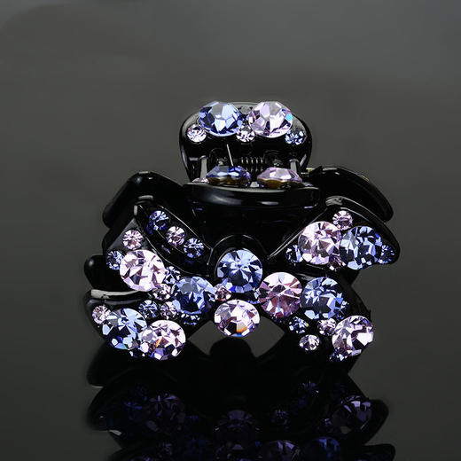 上海旗袍厂LBE-dz210小号抓夹 水钻刘海顶夹 韩版发卡简约头饰品发抓 商品图0