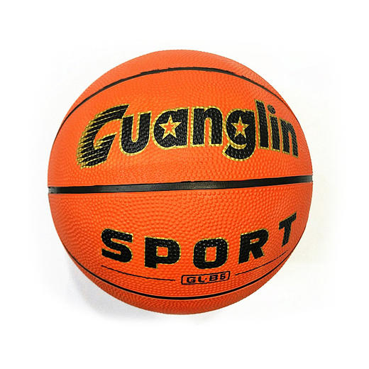 hwj橘色橡胶篮球5号1106号提货
