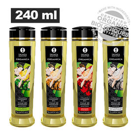 原装进口 SHUNGA春画天然情趣按摩油240ml可舔食用于私处按摩精油