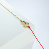 【采购专享】大吉葫芦珍珠红绳手链 （铜镀金） 商品缩略图1