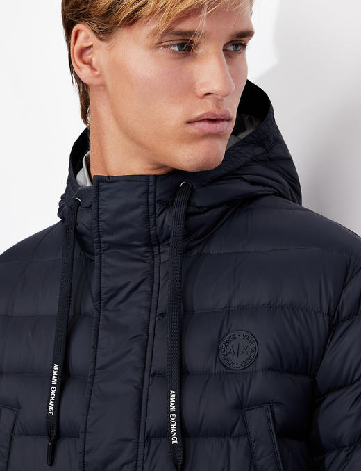帅气！Armani Exchange A/X 长款羽绒服三色正品保真 商品图8
