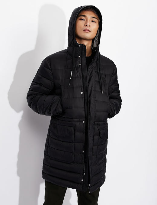 帅气！Armani Exchange A/X 长款羽绒服三色正品保真 商品图4