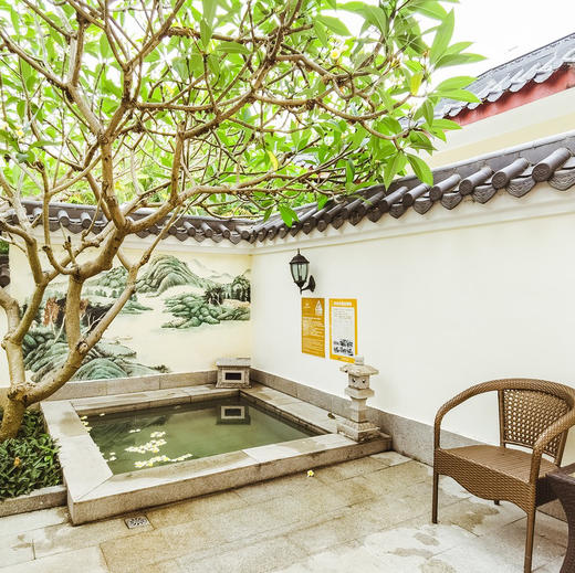 【唐宫一房一厅】皇家SPA酒店带私家温泉大床套房 （明皇汤） 商品图7