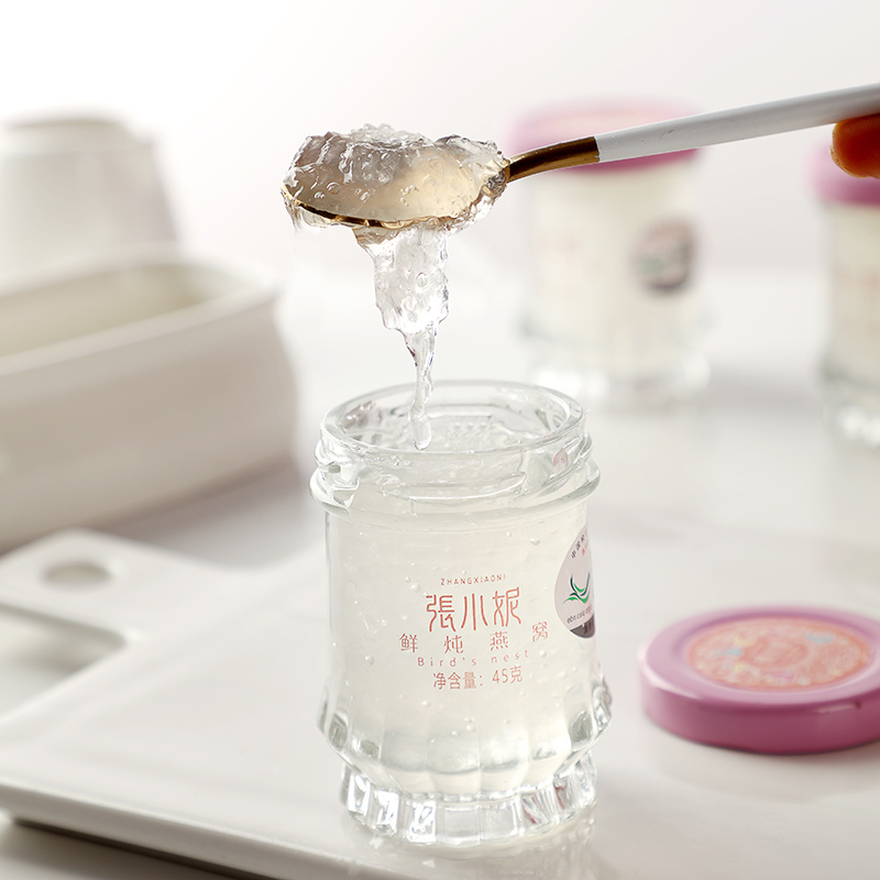 大瓶100克小瓶45克孕妇产后哺乳期即食鲜炖燕窝孕期滋补　早餐plus