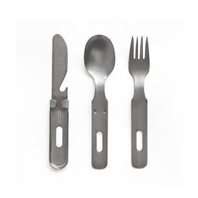 GSP TSUBAME CAMP CUTLERY 3PCS SET 户外便携餐具三件套