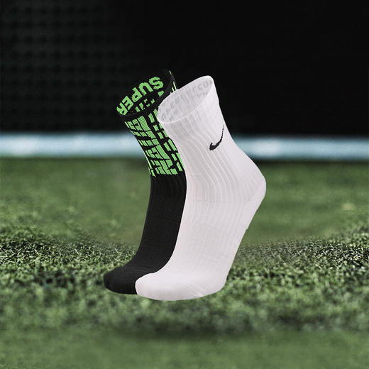 NIKE/耐克 2020尼日利亚中袜2双装CU7197-902 商品图4