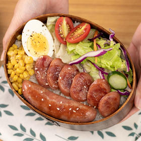 锦和甲台式香肠4袋|Q弹肉感，炒烤煎味道鲜|火山石烤肠|火锅