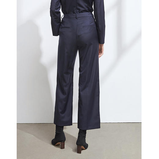 EITIE爱特爱秋季新款时尚气质显瘦百搭职业通勤九分直筒裤女6005714 商品图8