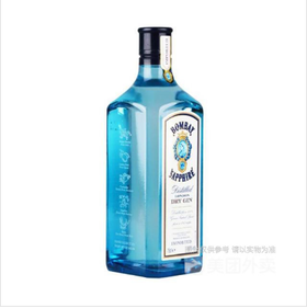 孟买蓝宝石金酒 Bombay金汤力酒750ml