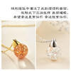 金陵金箔灌装98%金箔银箔幸运星项链 商品缩略图1