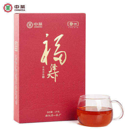 【整件收藏】黑茶 | 中茶 2019年 福泽天下 手筑茯砖 1kg*12 商品图1