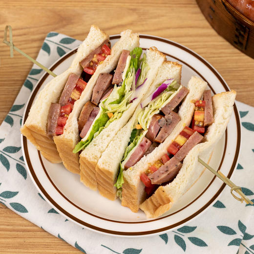 锦和甲台式香肠4袋|Q弹肉感，炒烤煎味道鲜|火山石烤肠|火锅 商品图3