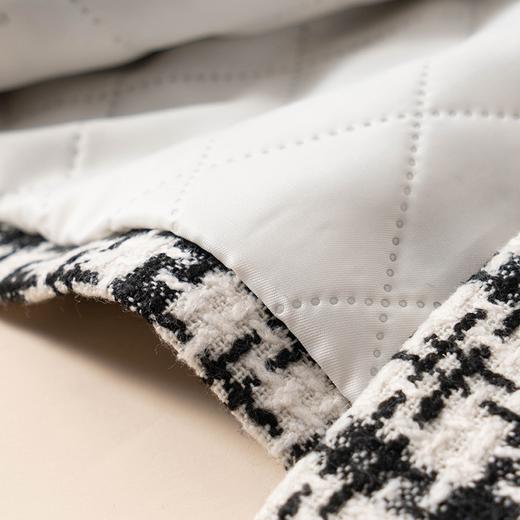 咕噜日记女童撞色毛领加厚格子呢大衣 DGW002 商品图9