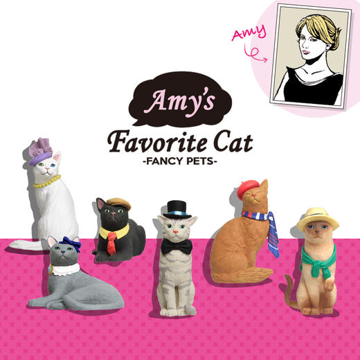 Sonny Angel Fancy Pets-Amy's favorite cat 商品图1
