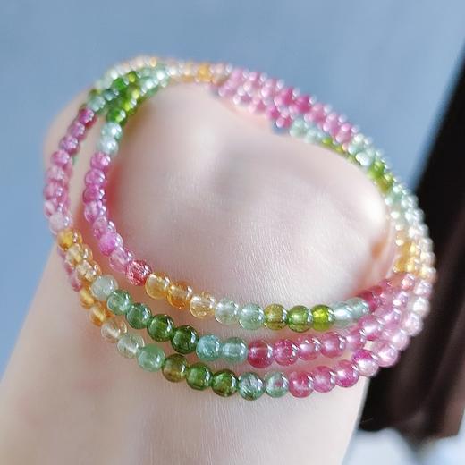 4mm碧玺3圈手串 商品图2