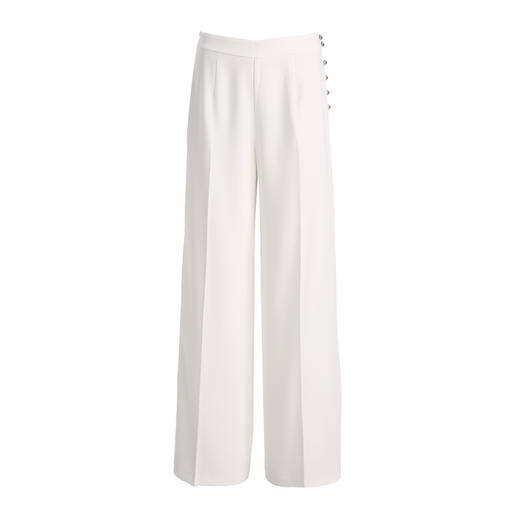 EITIE爱特爱冬季新款通勤职业气质百搭显瘦高腰阔腿裤长裤女6305005 商品图7