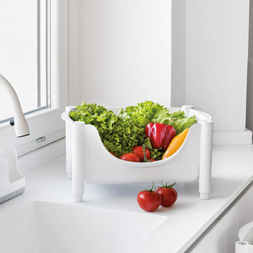 纯色整理筐 白色 商品图0