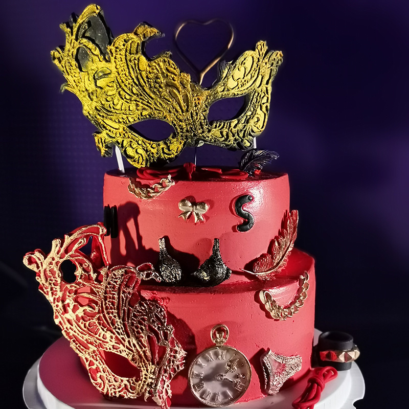 【甜久荟-主题派对案例-Tie up】参考案例 束缚即自由 欢乐夜晚 主题色系皆可定制 广宣亮点 现场人气摆拍转发 仪式感蛋糕分享留客 天然食材 低糖健康