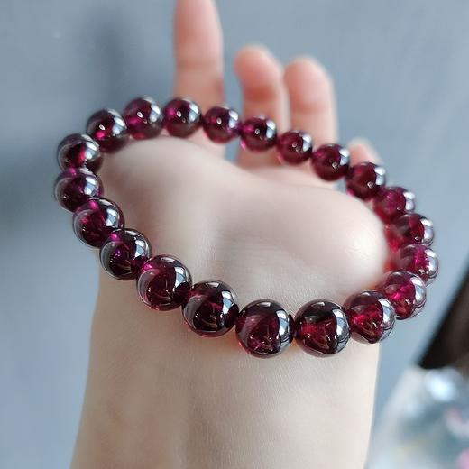 8mm紫牙乌单圈手串 商品图2