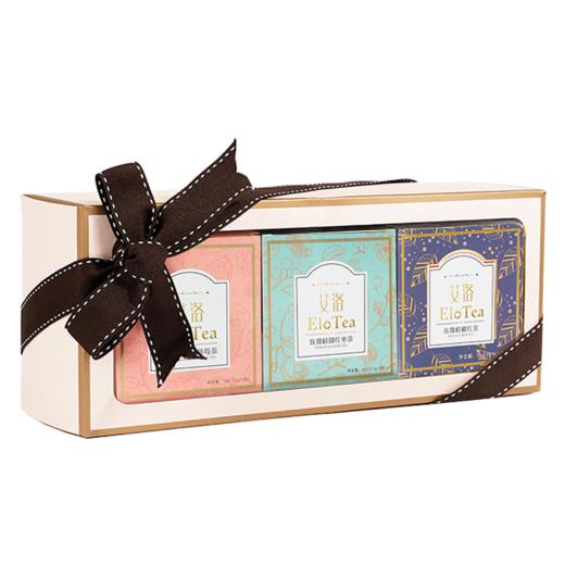 中国玫瑰谷 花果茶礼盒装(蔓越莓·桂圆红枣·谷香乌龙)*1 玫瑰时光 商品图2